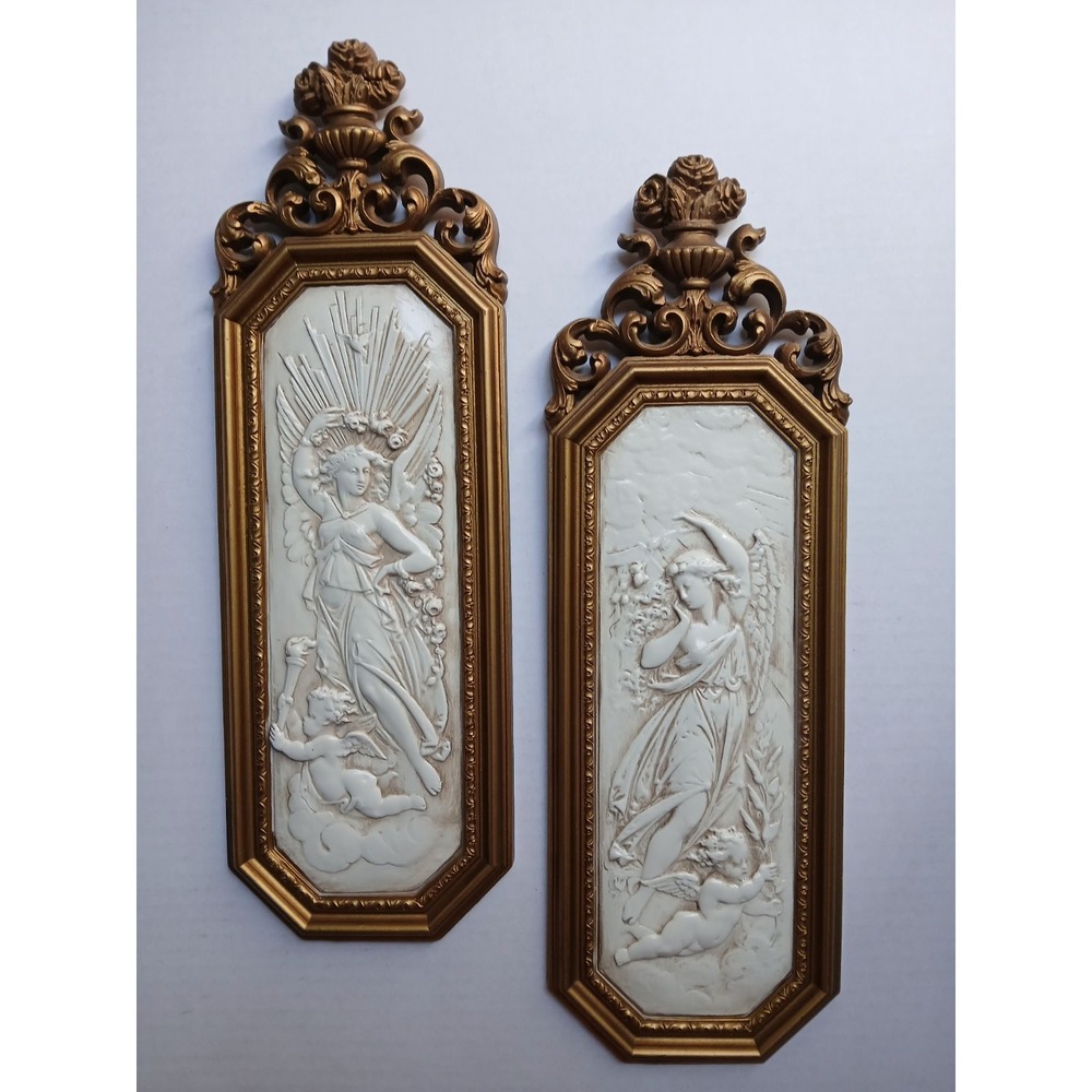 Elegant Gold and Cream Picture Frames